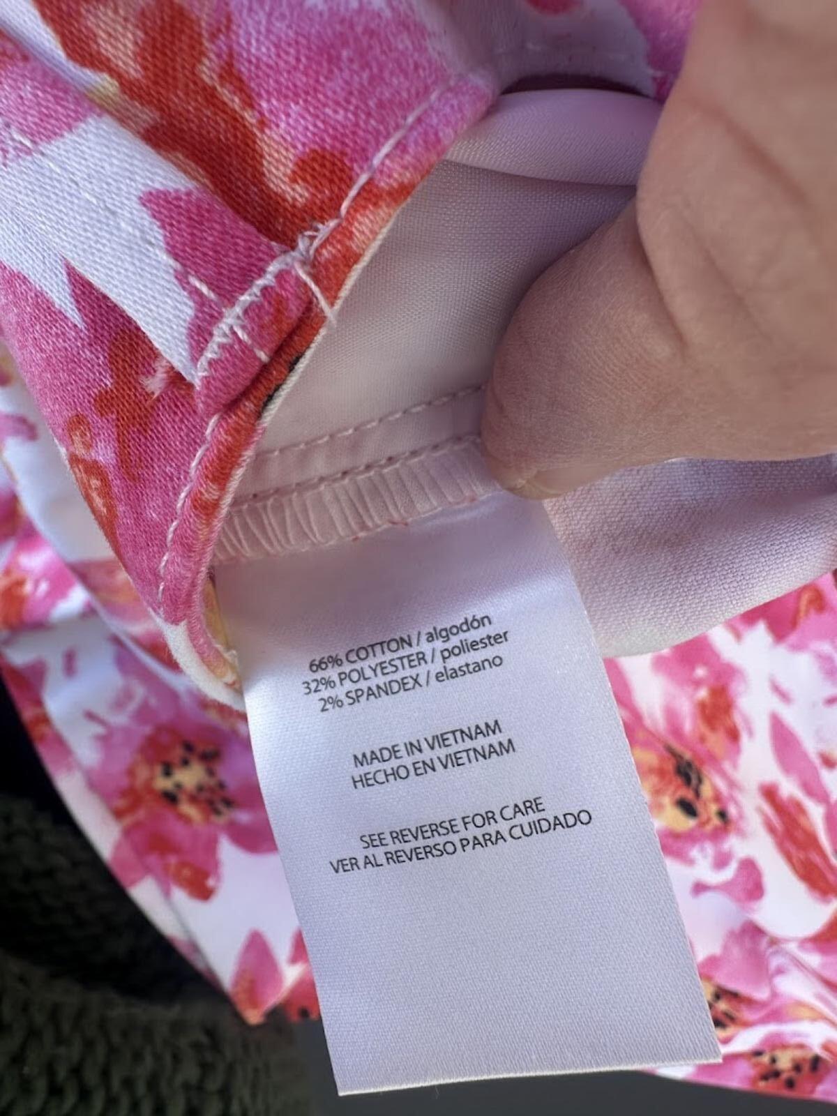 Isaac Mizrahi Pink Floral Shorts Sz 12