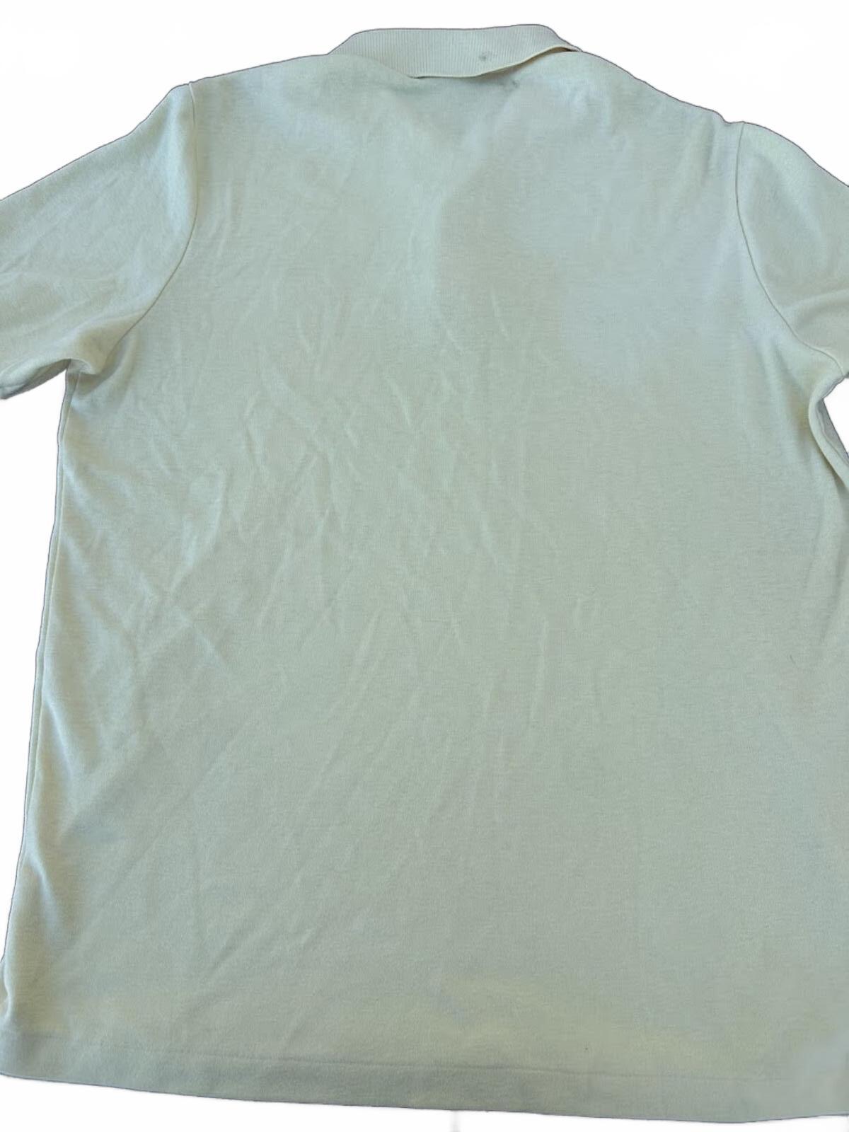Vintage Nike Pale Yellow Polo Large