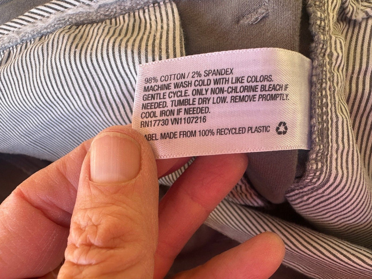 Goodfellow Hennepin Chino Pants Gray 40x30 Straight Fit