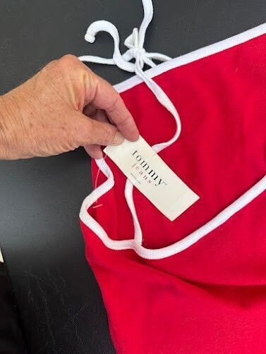 Tommy Jeans Red Cami Tank Top NWT