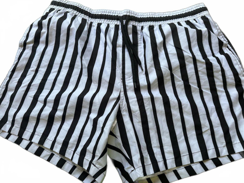ASOS Striped Swim Trunks NWT Large