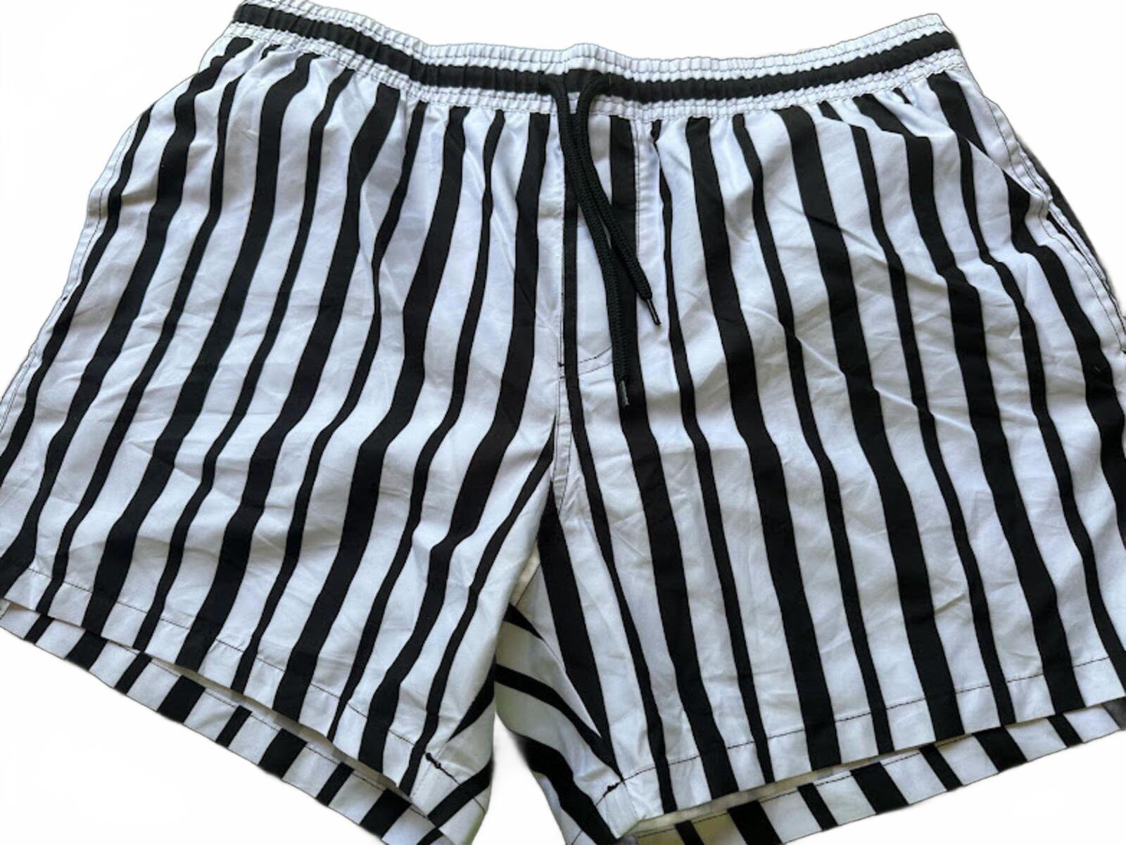 ASOS Striped Swim Trunks NWT Large