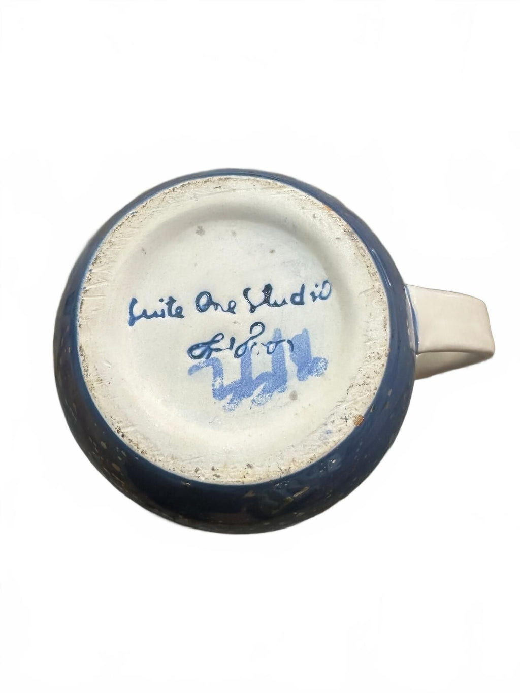 Suite One Studio Lindsay Emery Blue Splatter Mug
