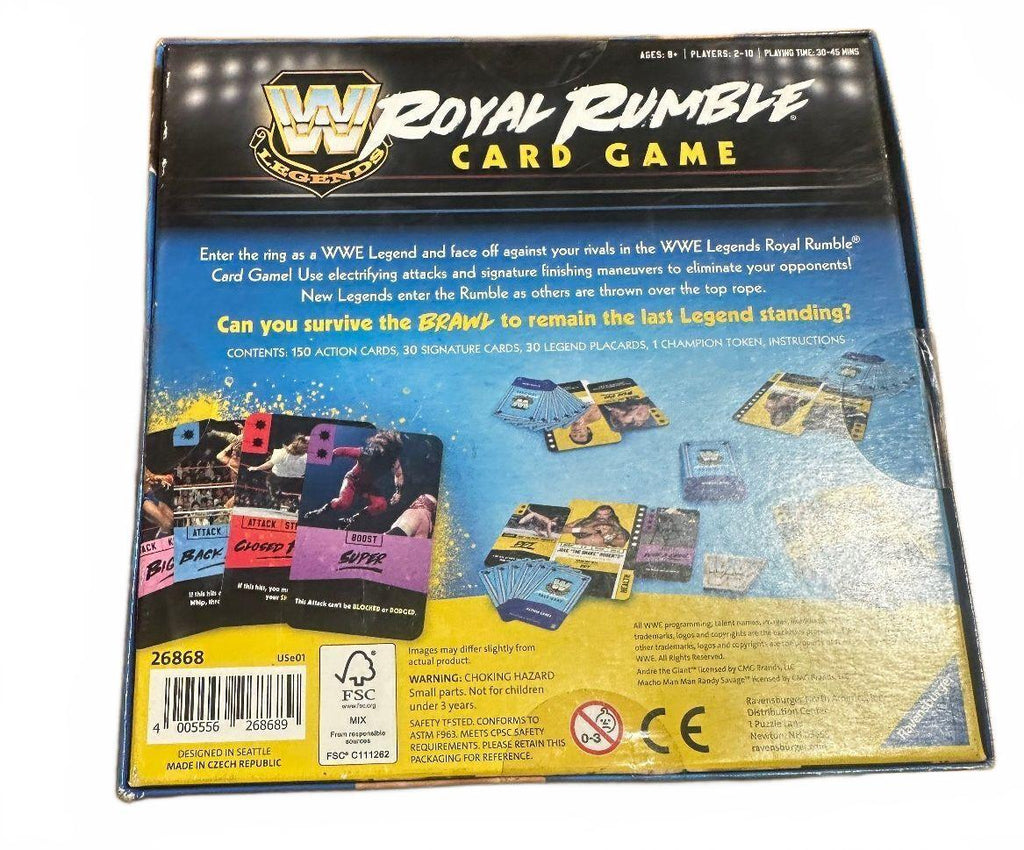 WWE Legends Royal Rumble Card Game New