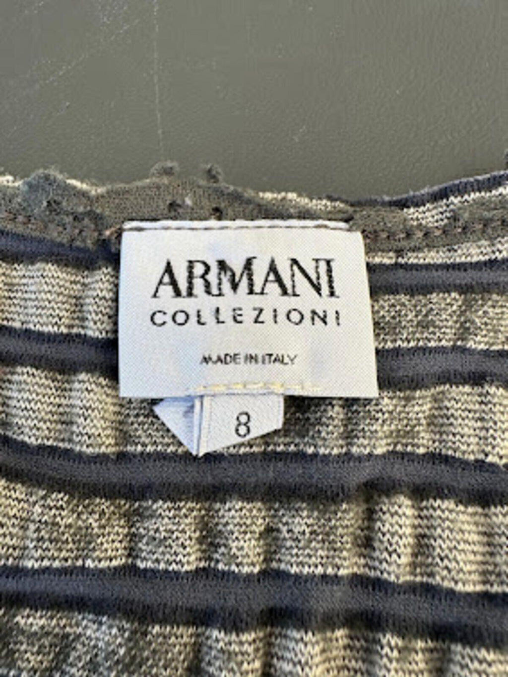 Armani Collezioni Italy Knit Tank Top 8