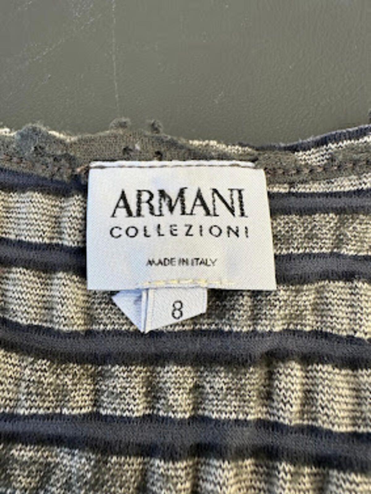 Armani Collezioni Italy Knit Tank Top 8
