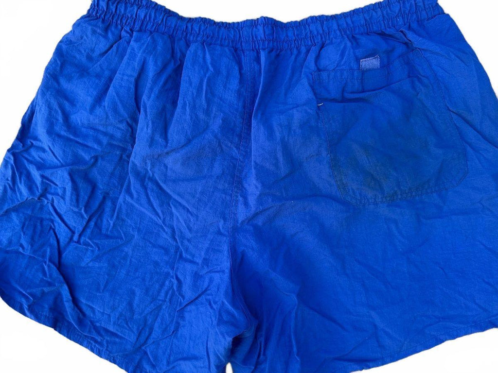 Vintage 90s Surf Odyssey Blue Swim Trunks Large