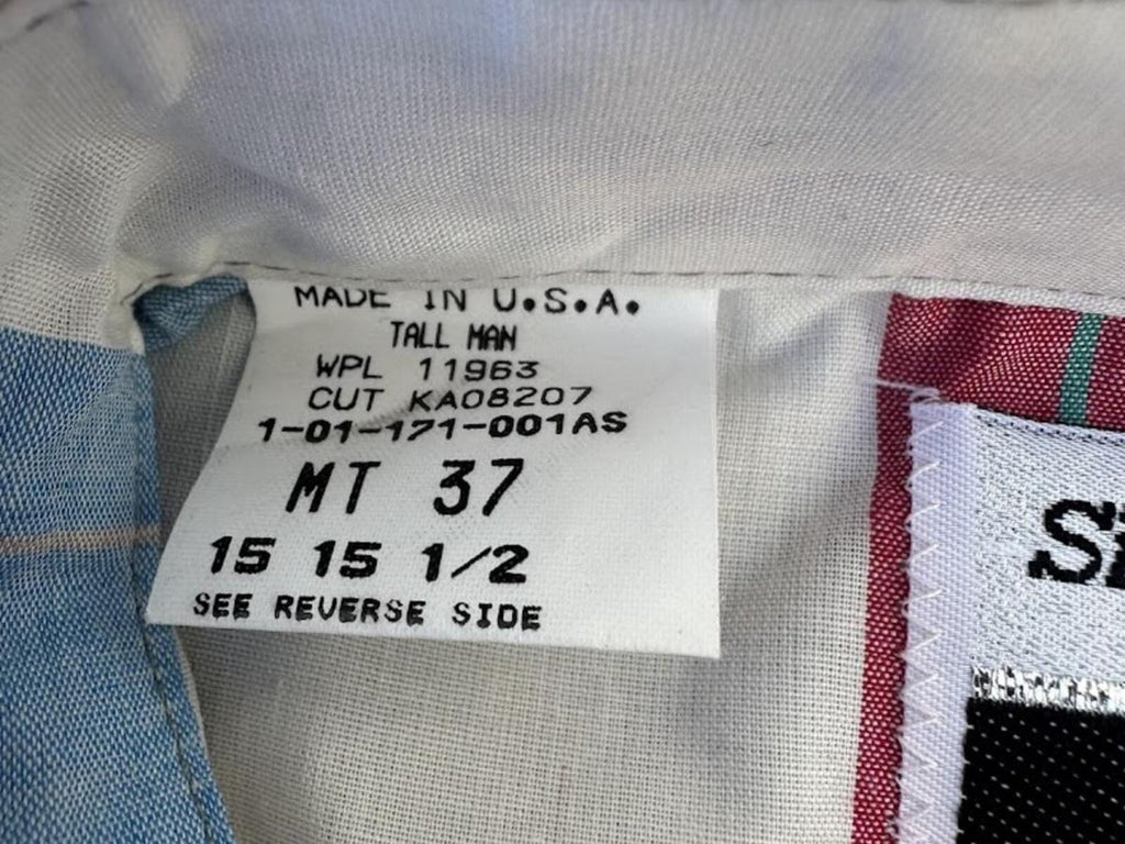 NWT Silver Collection Plaid Western Shirt