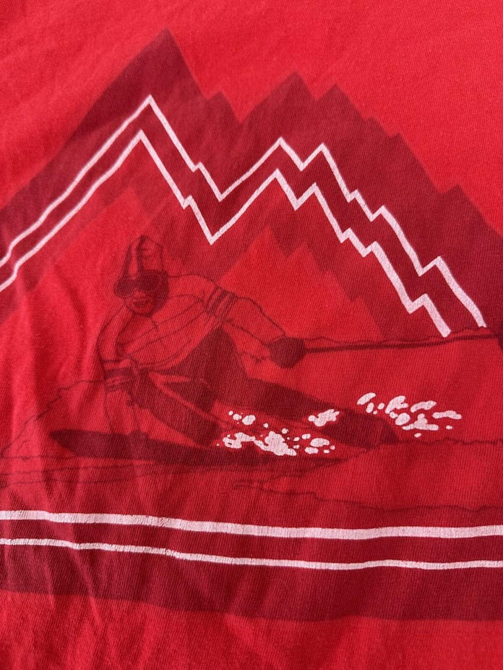 Vintage Belton Red Graphic Tee Single Stitch USA