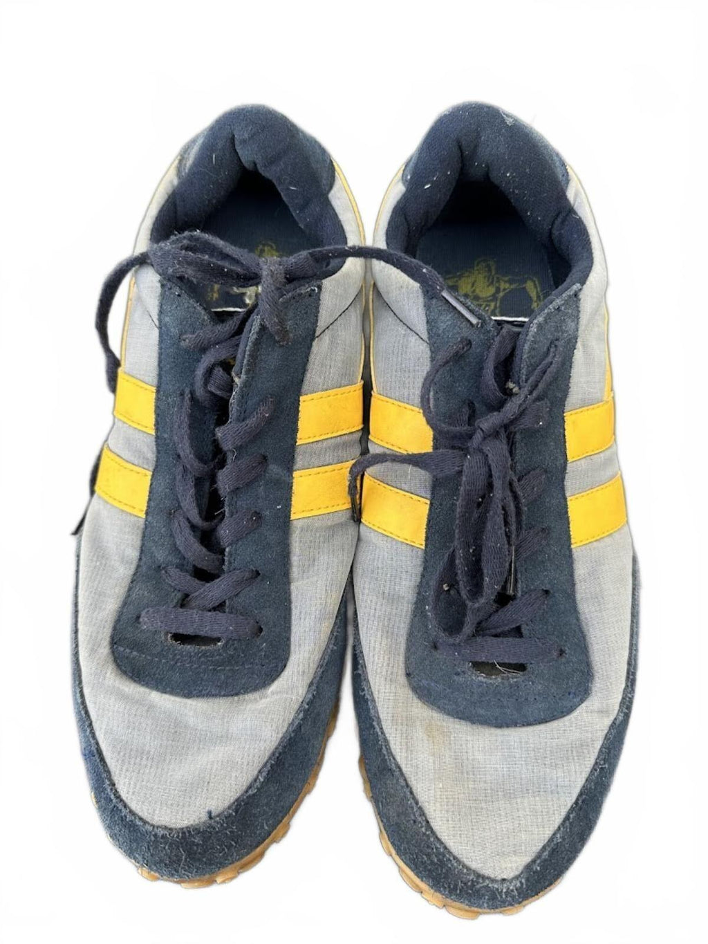 Gola Harrier Style Sneakers Gray Yellow 11