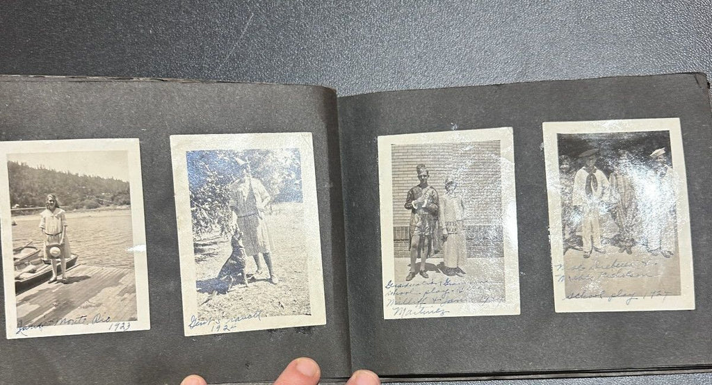 1920s Photo Album Pacific Homecoming Stockton CA 1928 UOP
