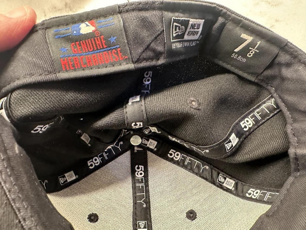 New Era SF Giants Black 59FIFTY Fitted 7 1/8