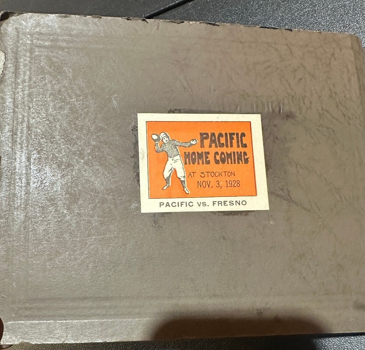 1920s Photo Album Pacific Homecoming Stockton CA 1928 UOP