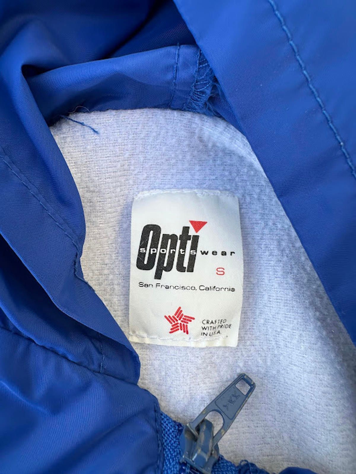 Vintage Opti Sportswear San Juan Strikers Jacket S