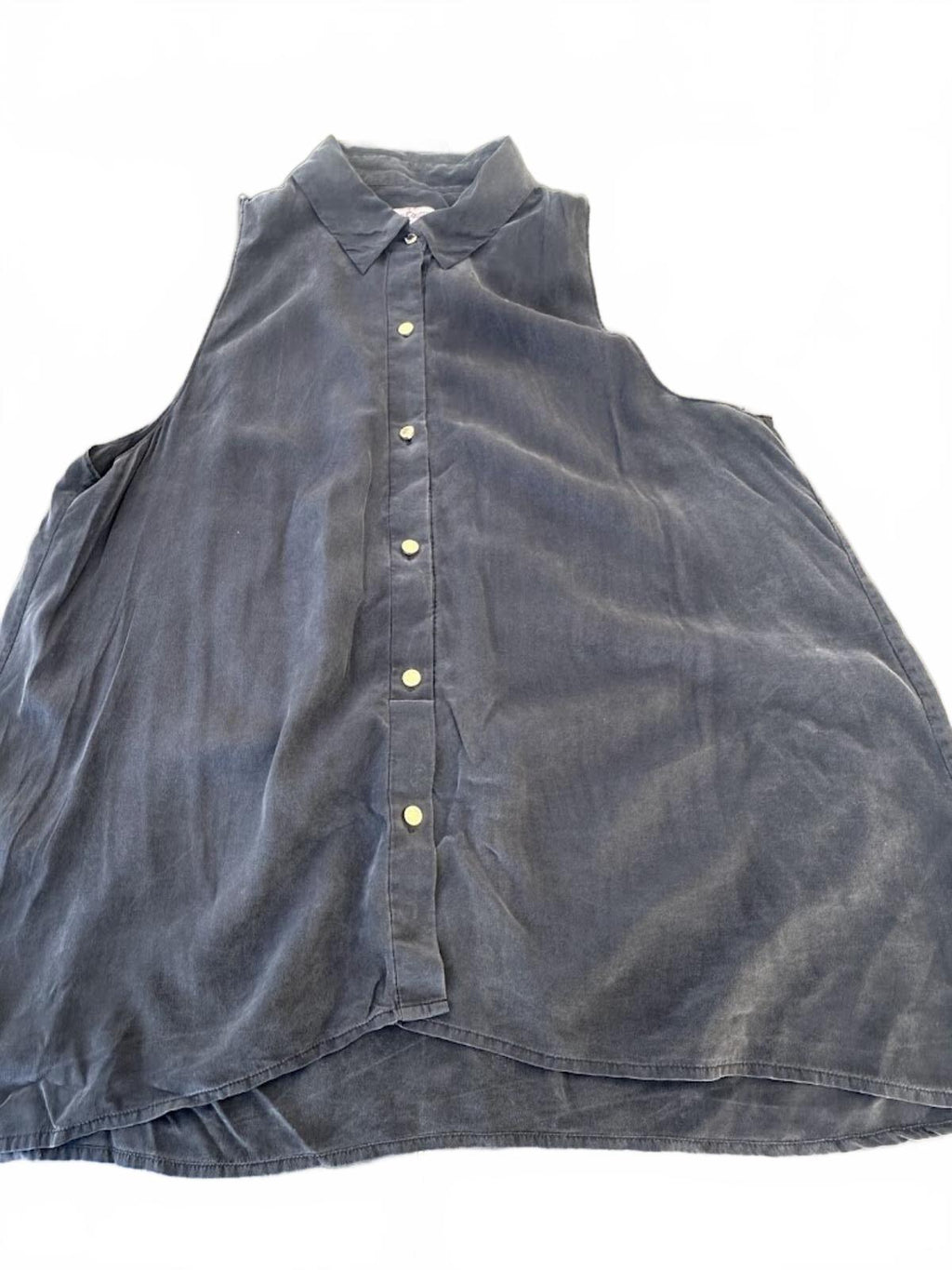 Juicy Couture Silk Sleeveless Button Top Size 10