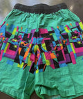 Y Not Hawaii Neon Gecko Swim Trunks