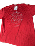 Gitchi Adventure Tee Red NWT Outdoor Graphic