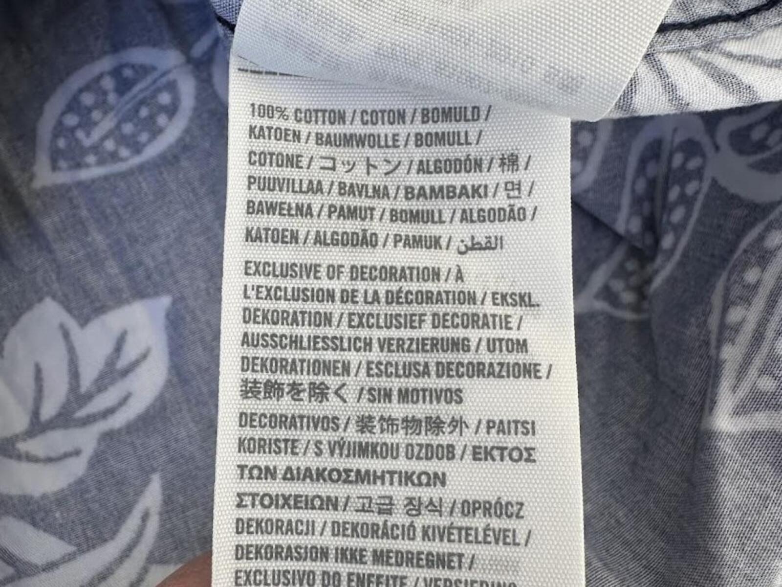 Hollister Floral Hawaiian Shirt L