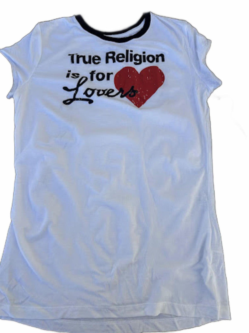 NWT True Religion "For Lovers" Tee Small 2008 piece