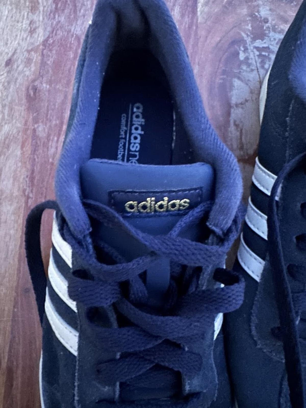 Adidas Neo Navy Suede Sneakers 9.5